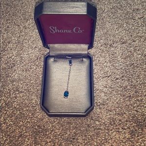 Necklace I got from my ex. Beautiful blue
